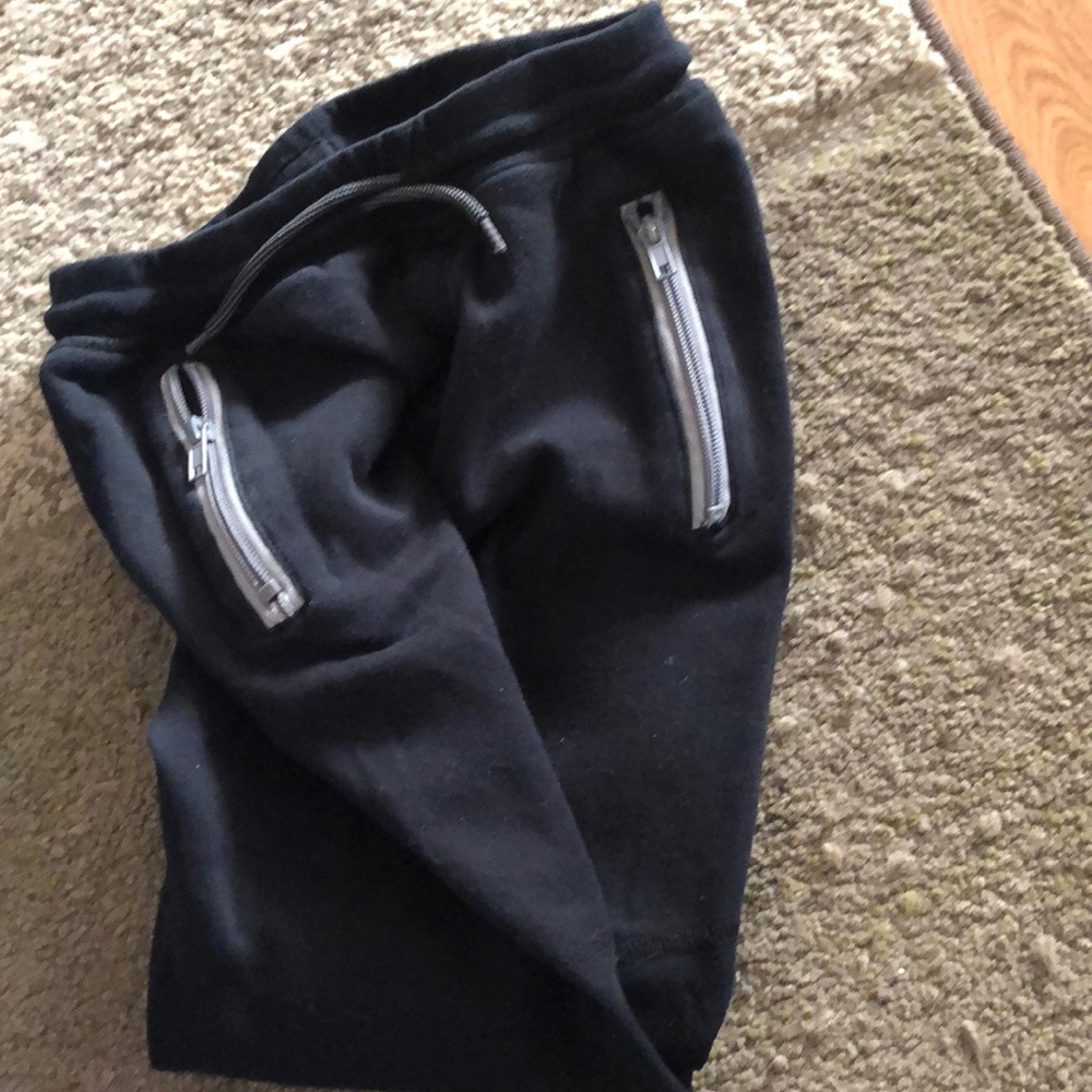 Boy sweats